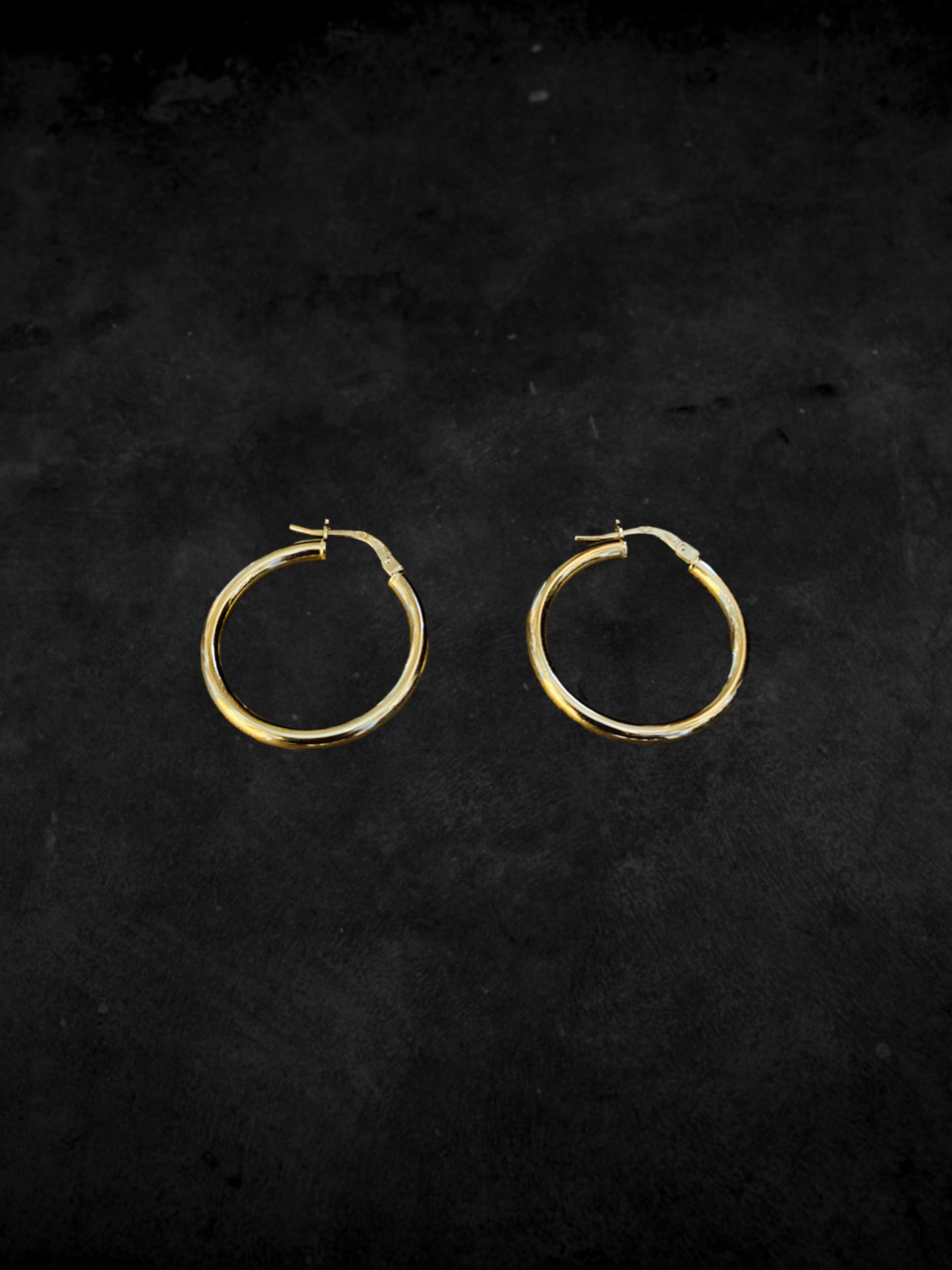Gold 18k Hoops Earrings - Davis Concept Store