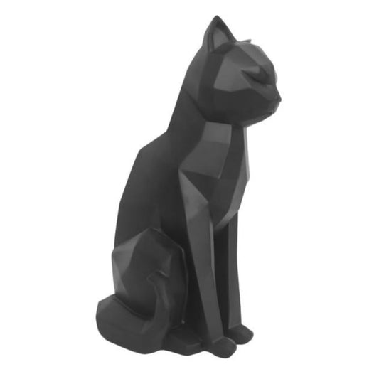 Black Cat Statue Origami - Davis Concept Store